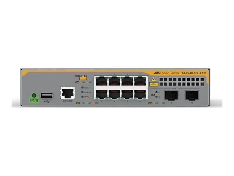 Allied Telesis AT x240-10GTXm - Switch - L3