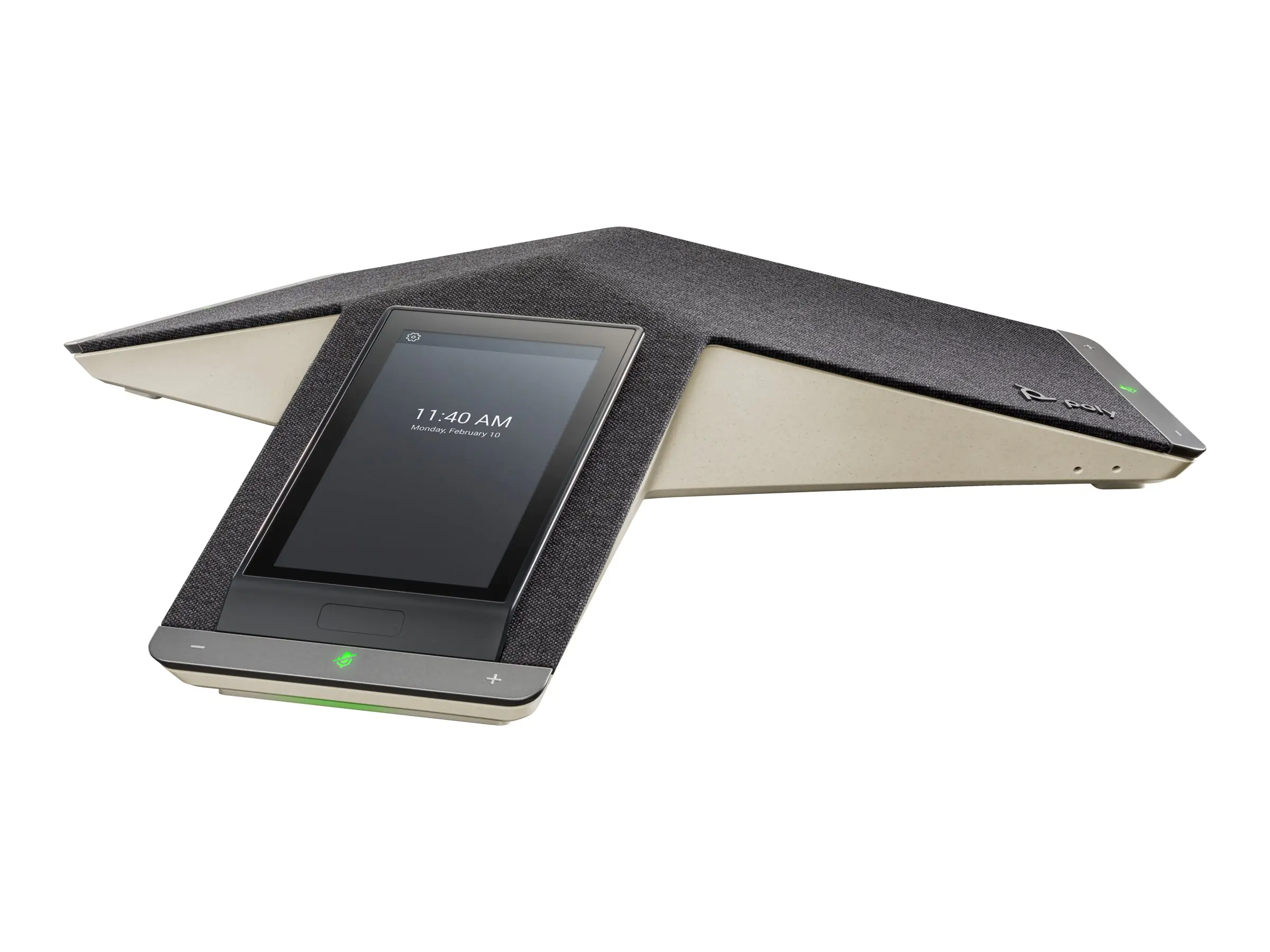 Poly Trio C60 NR - Für Microsoft Teams - VoIP-Konferenztelefon - mit Bluetooth-Schnittstelle - IEEE 802.11a/b/g/n (Wi-Fi) / Bluetooth 4.2 - fünfwegig Anruffunktion - SIP, SRTP, SDP - 3 Leitungen - Schwarz