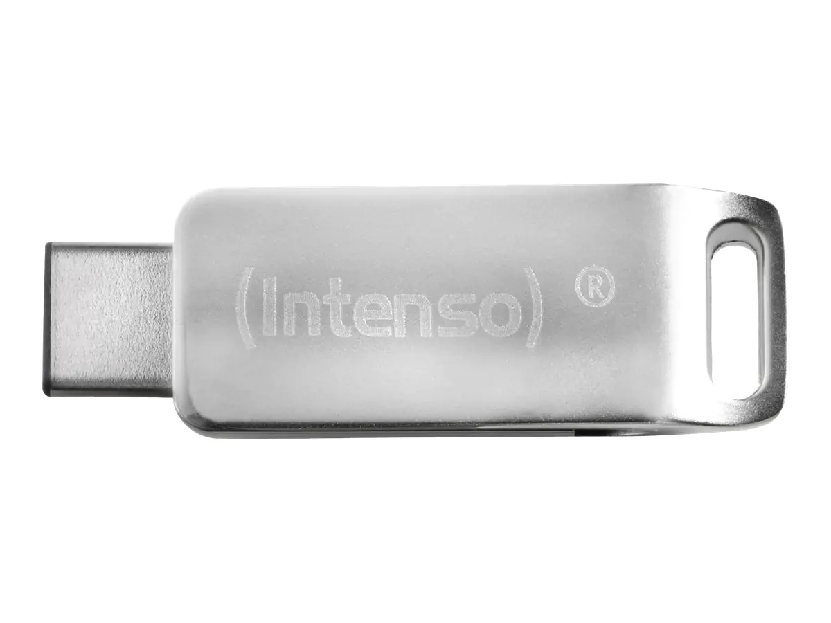 Intenso cMobile Line - USB-Flash-Laufwerk - 32 GB - USB 3.0/USB Typ C - Silber