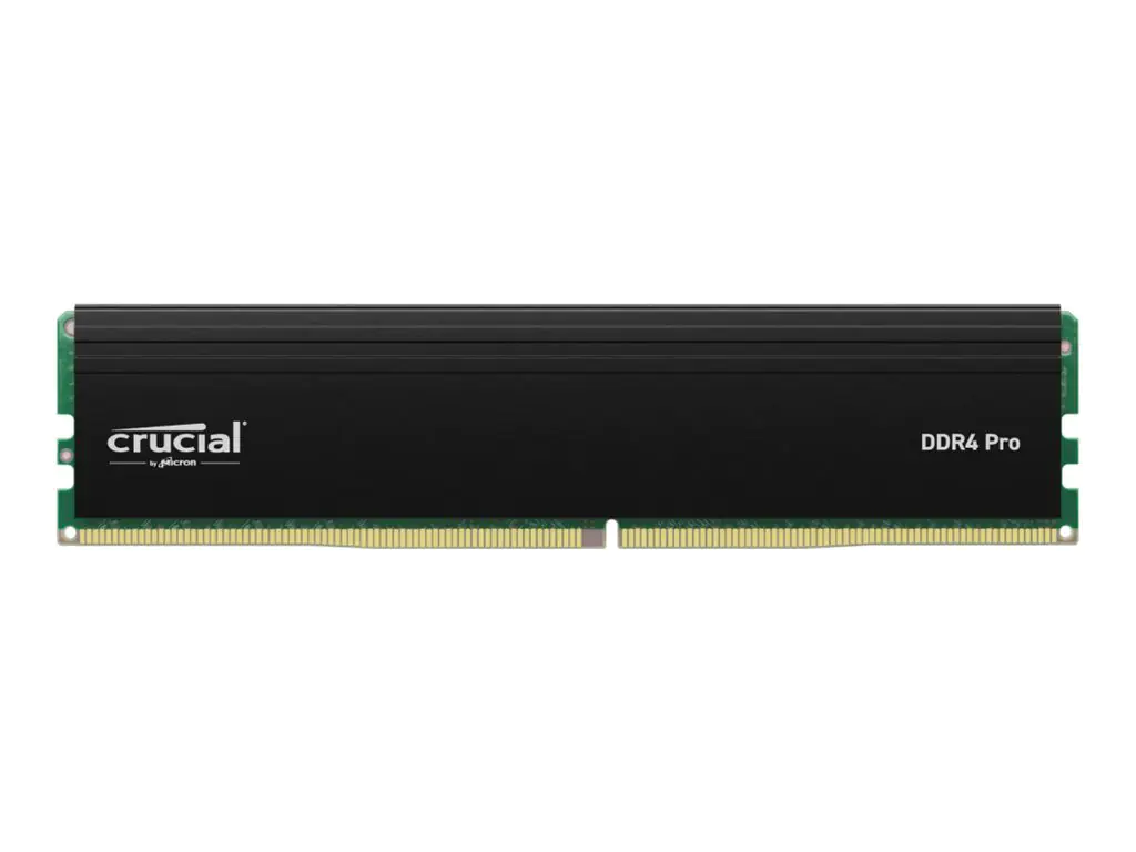 Crucial Pro - DDR4 - Modul - 16 GB - DIMM 288-PIN Low Profile - 3200 MHz / PC4-25600 - CL22 - 1.2 V - ungepuffert - non-ECC - Satin Black