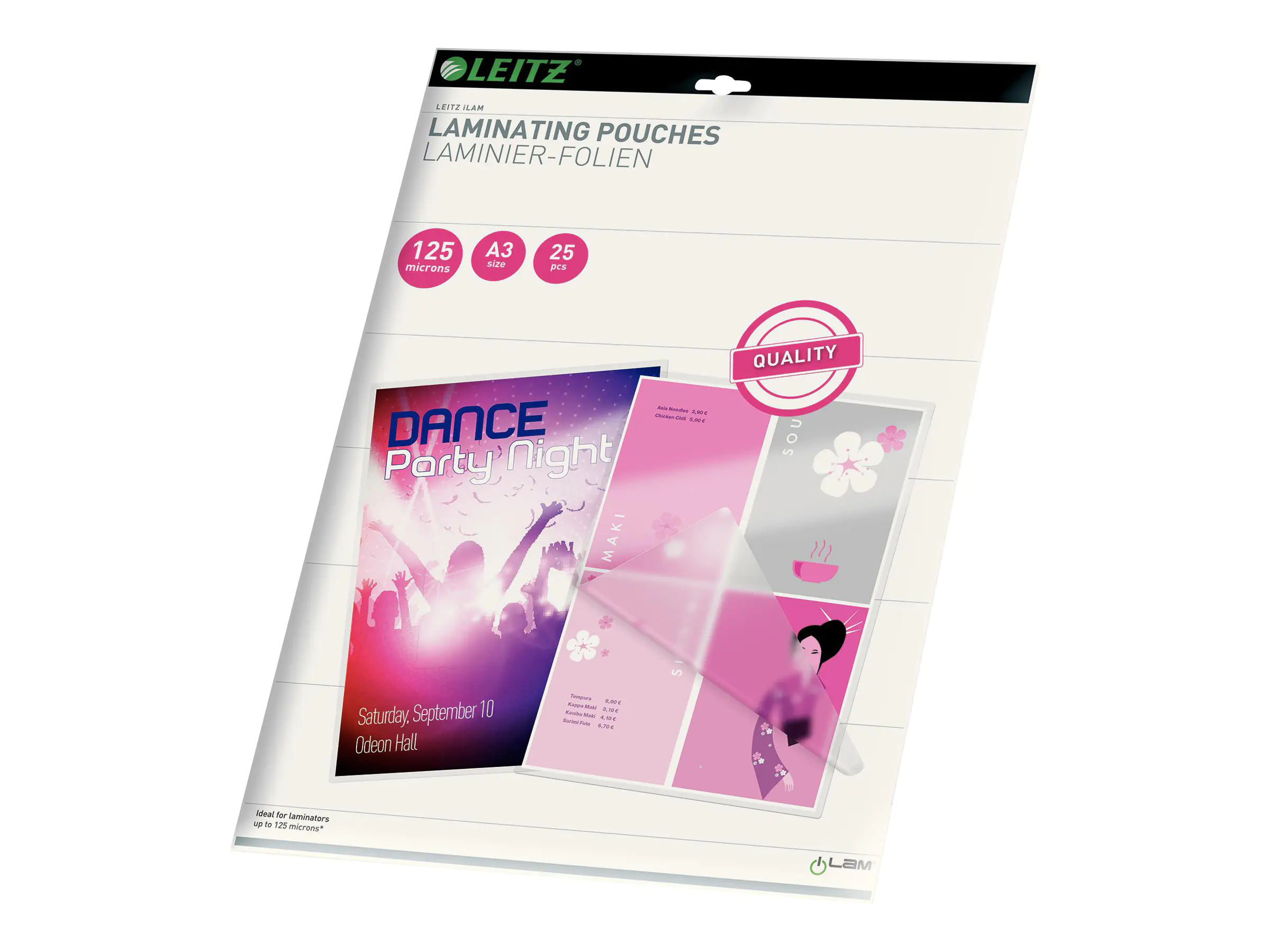 Folientasche A3 125mic 25St