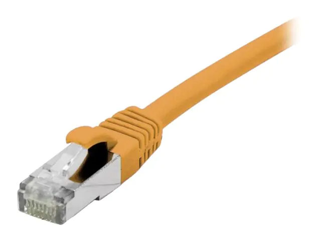 Exertis Connect 858536 - 5 m - Cat6a - S/FTP (S-STP) - RJ-45 - RJ-45 - Orange