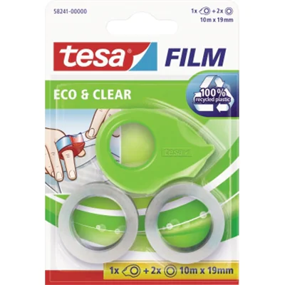 tesa Handabroller ecoLogo 58241-00000-00 grün +Klebefilm