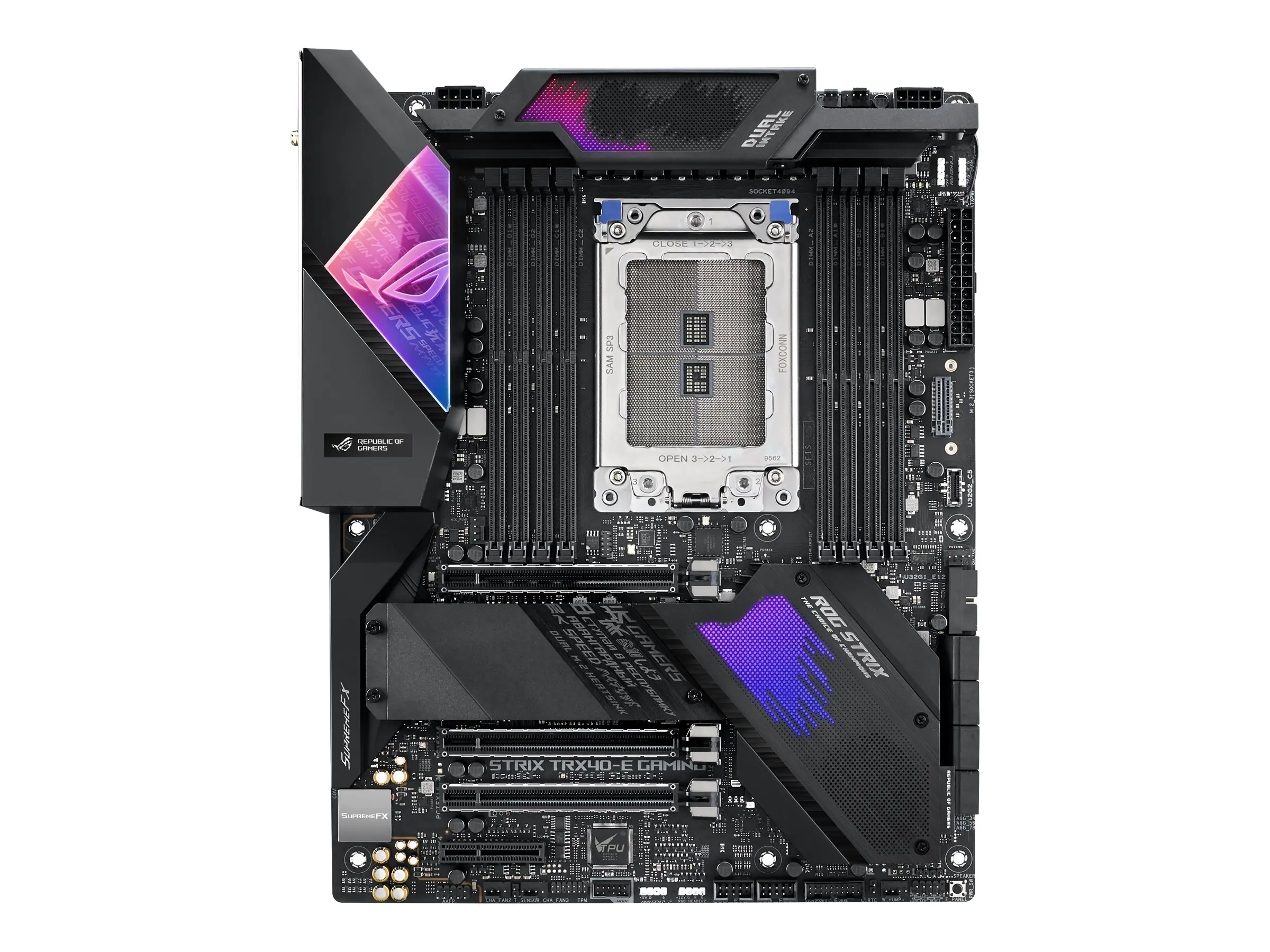 ASUS ROG Strix TRX40-E Gaming - Motherboard - ATX Socket sTRX4 - AMD TRX40 - 90MB12E0-M0EAY0