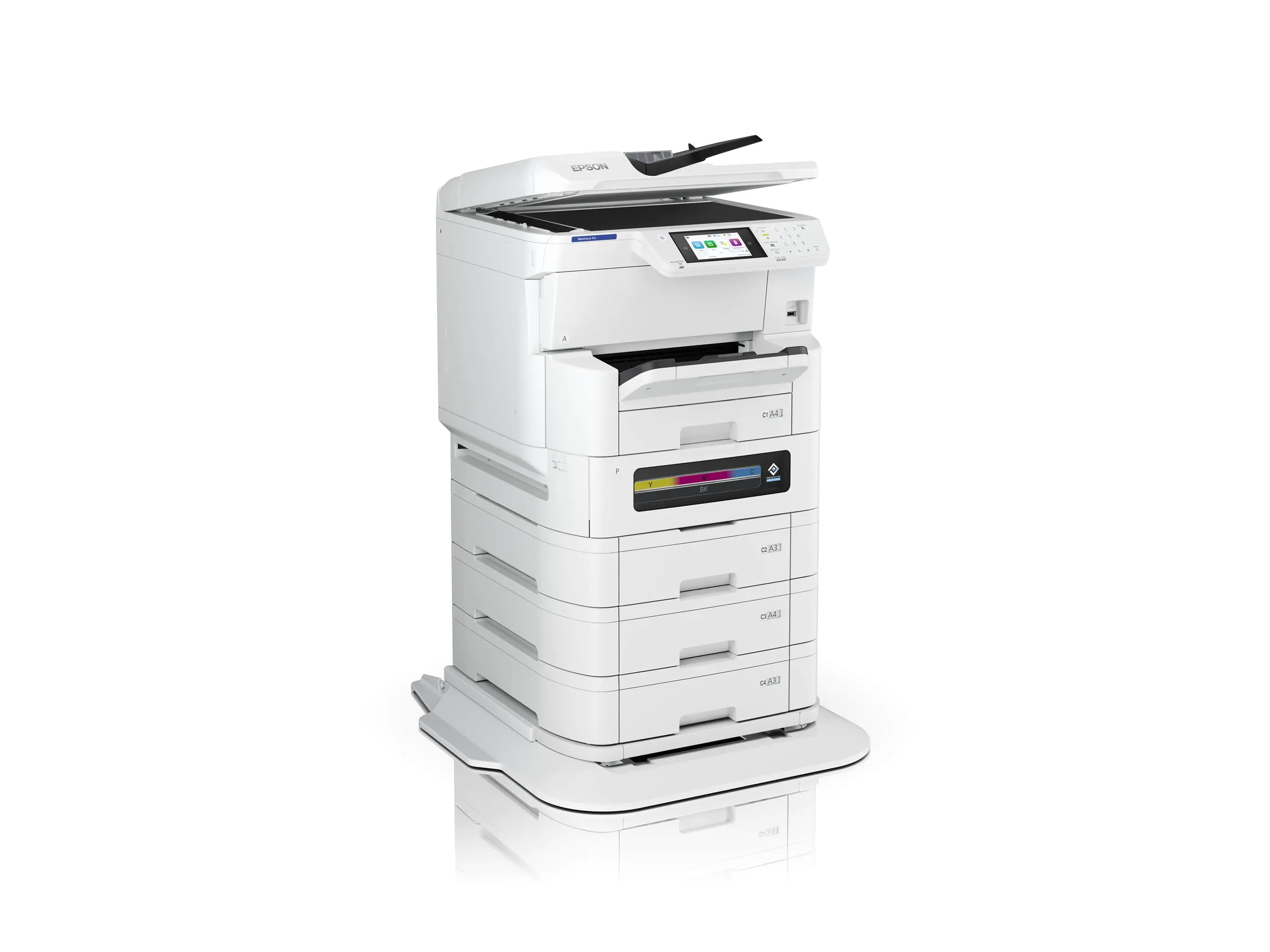 Epson WorkForce Pro EM-C8100RDWF - Multifunktionsdrucker - Farbe - Tintenstrahl - A3