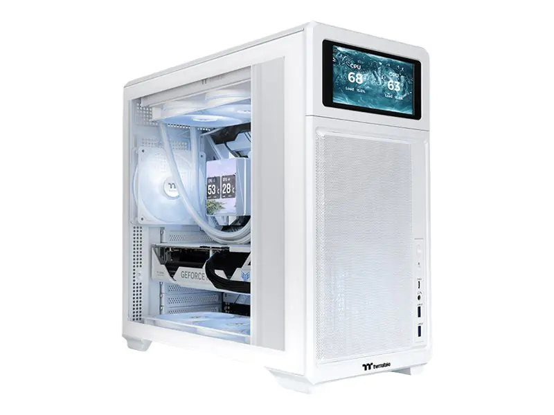 Thermaltake TR300 TG - Mid tower - ATX - Seitenteil mit Fenster (gehärtetes Glas)