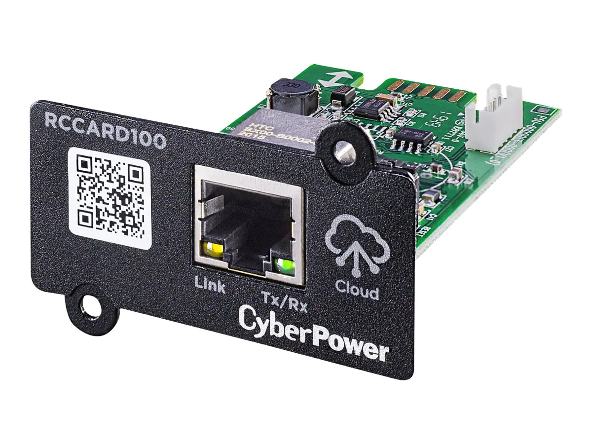 CyberPower RCCARD100 - Fernverwaltungsadapter - 10/100 Ethernet - grün