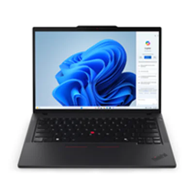 Lenovo ThinkPad T14 Gen 5 21ML - 180°-Scharnierdesign - Intel Core Ultra 5 125U / 1.3 GHz - Win 11 Pro - Intel Graphics - 16 GB RAM - 512 GB SSD TCG Opal Encryption 2, NVMe - 35.6 cm (14") IPS 1920 x 1200 - Wi-Fi 6E, Bluetooth - Schwarz - kbd: Deutsch - m