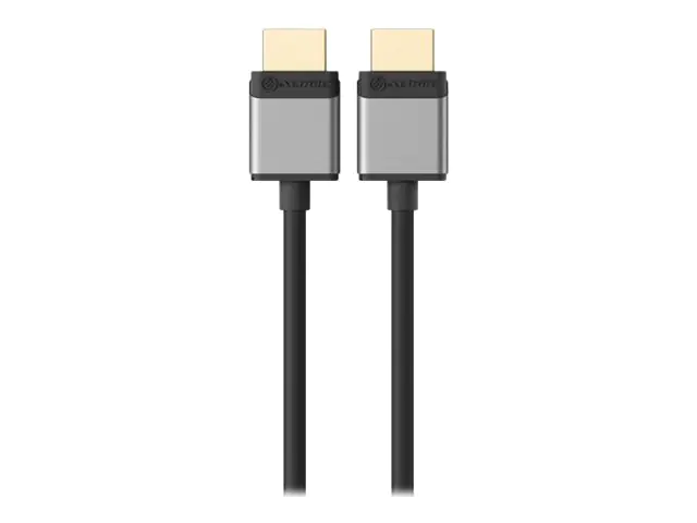 Alogic Slim Super Ultra - HDMI-Kabel - HDMI männlich zu HDMI männlich SSULHD02-SGR