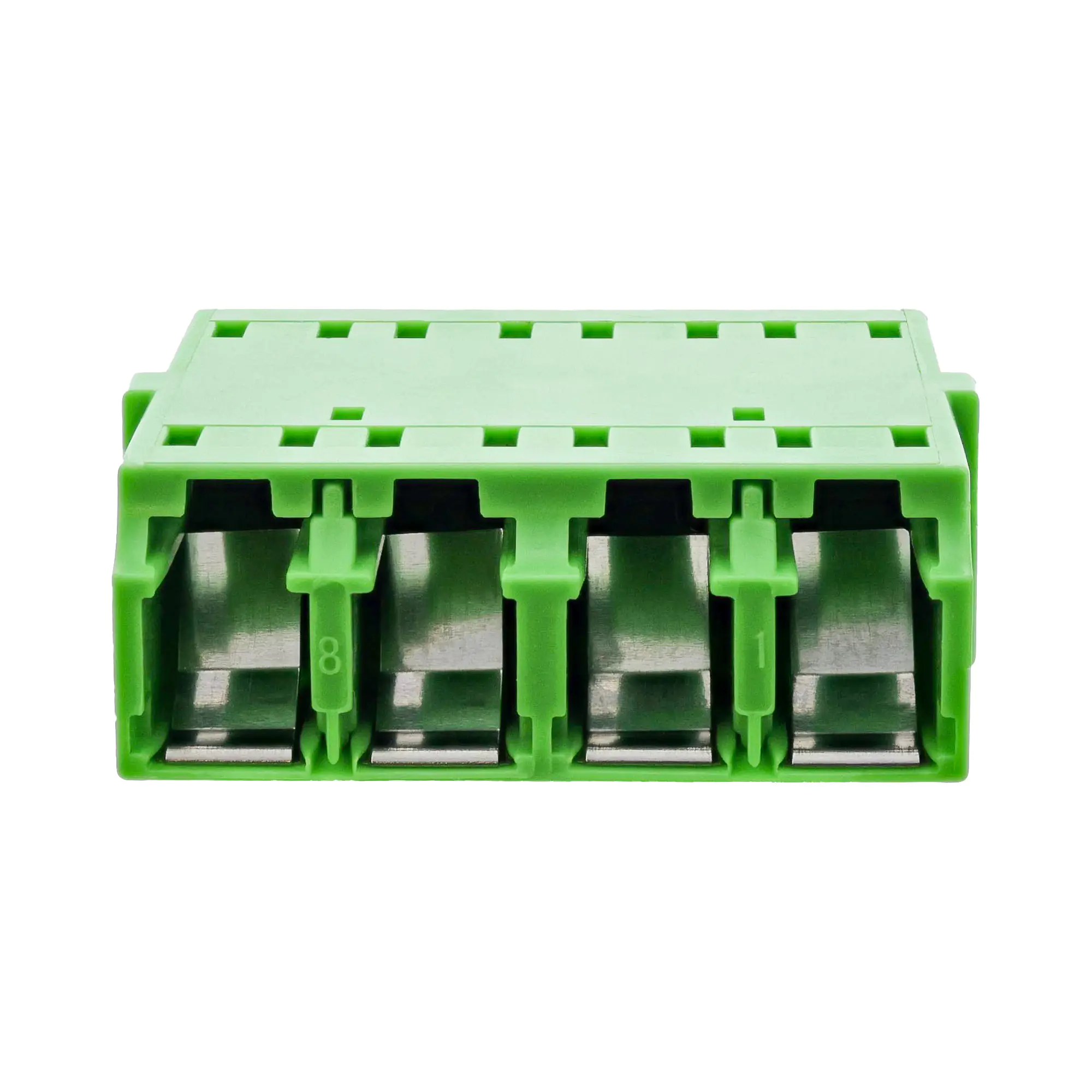 InLine LWL Kupplung Quad LC/LC singlemode gruen Keramik-Huelse