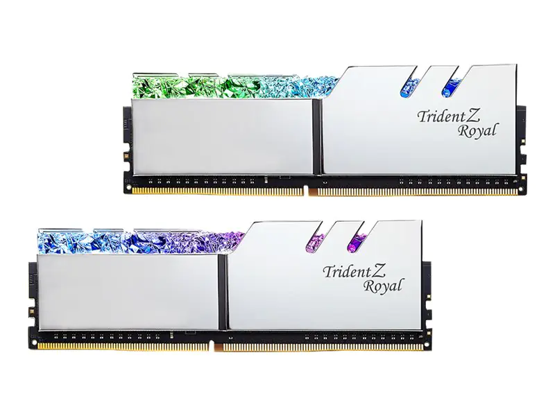 G.Skill Trident Z Royal Series - DDR4 - Kit - 32 GB: 2x 16 GB - F4-4400C17D-32GTRS
