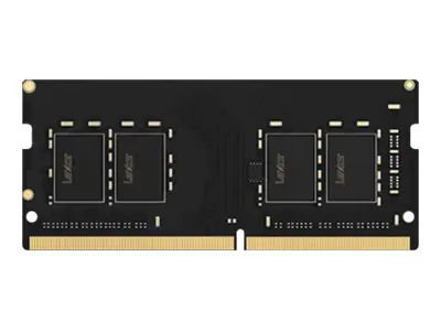 Lexar - DDR4 - Modul - 4 GB - SO DIMM 260-PIN - 2666 MHz / PC4-21300 - CL19 - 1.2 V - ungepuffert - non-ECC