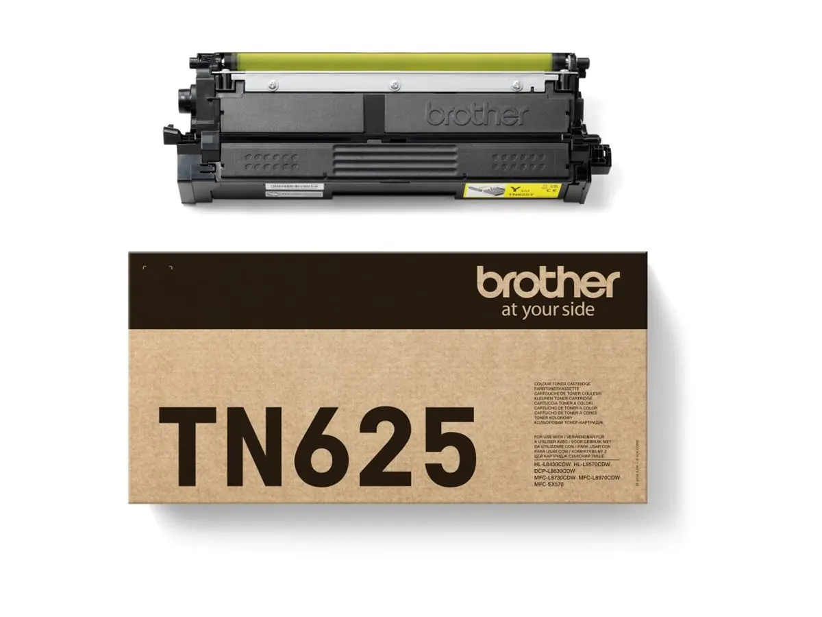 Brother Toner TN625Y Gelb 1.800 Seiten 1 Stück