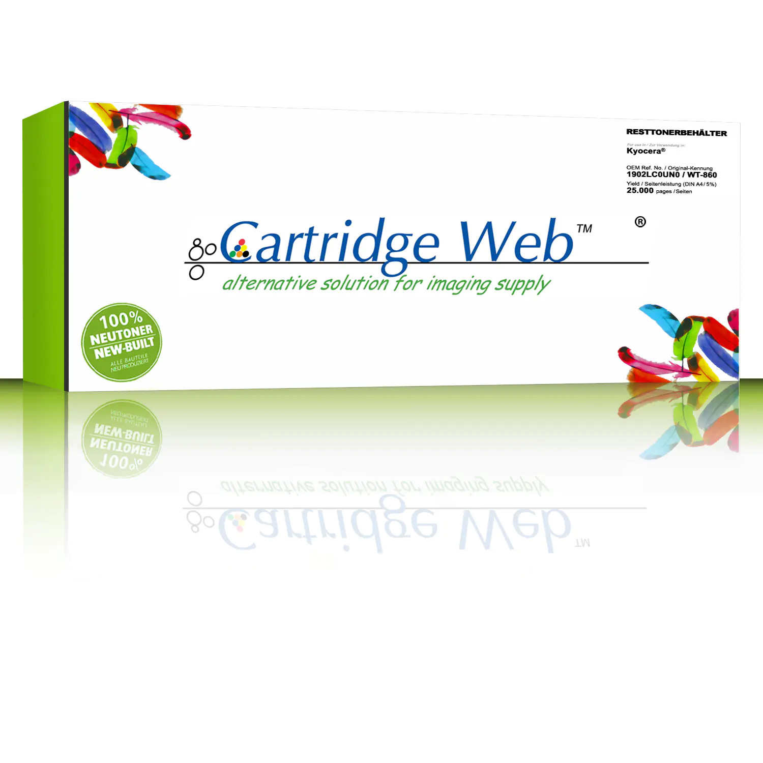 Cartridgeweb Resttonerbehälter 1902LC0UN0 WT860 kompatibel zu Kyocera/Mita