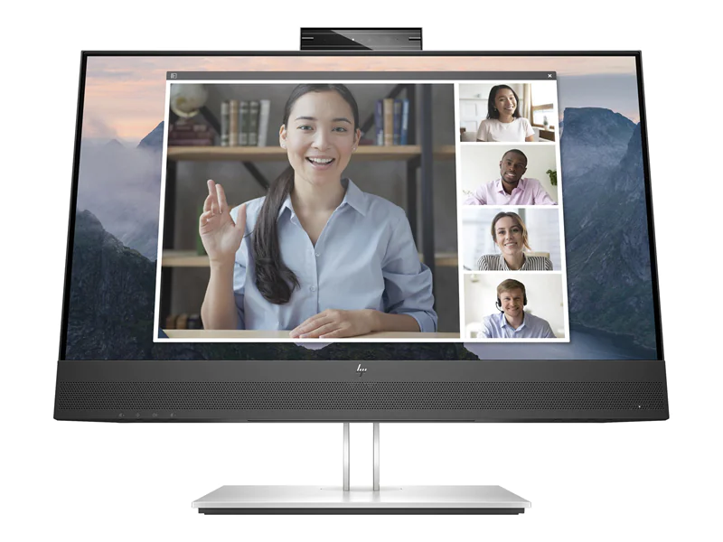 HP E24mv G4 FHD Konferenzmonitor, 60,5 cm (23.8"), 1920 x 1080 Pixel, Full HD, LCD, 5 ms, Schwarz 169L0AA#ABB