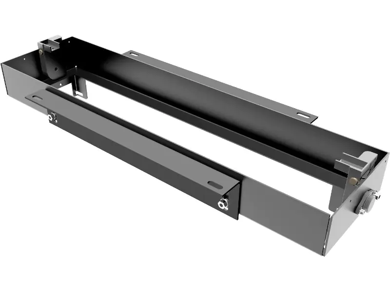Bachmann Top Frame - Rahmen für Anschlüsse - Tisch montierbar - Schwarz