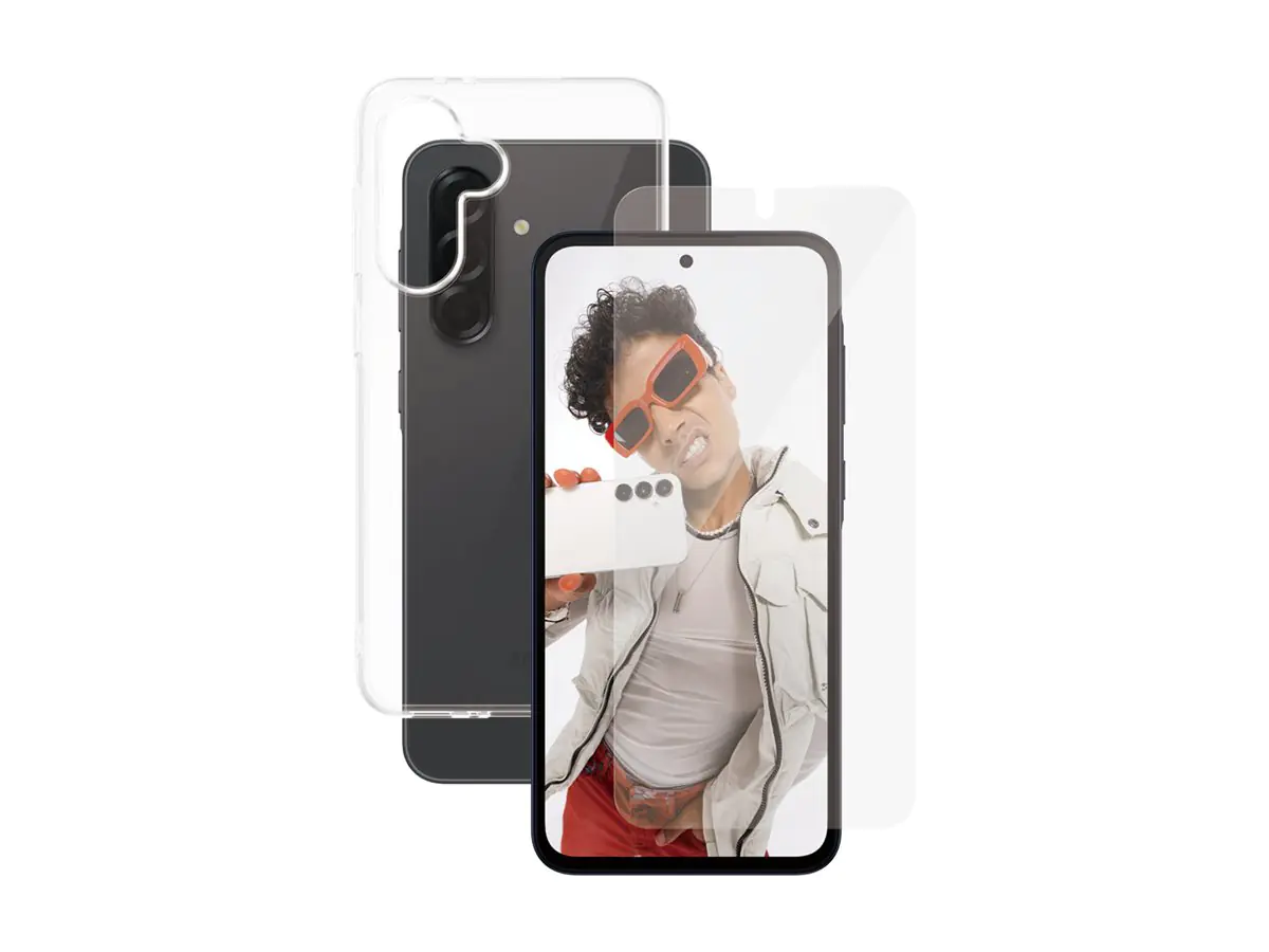 PanzerGlass SAFE. by PanzerGlass - 2-in-1 Bundle - hintere Abdeckung für Mobiltelefon -