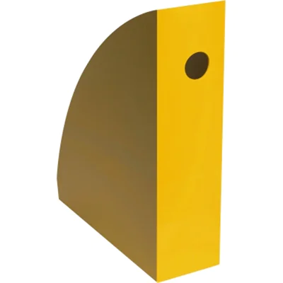Exacompta Stehsammler Mag-Cube Bee Blue 11 x 32 x 29,2 cm (B x H x T) DIN A4, Überbreite Werkstoff: Kunststoff, recycelt safrangelb