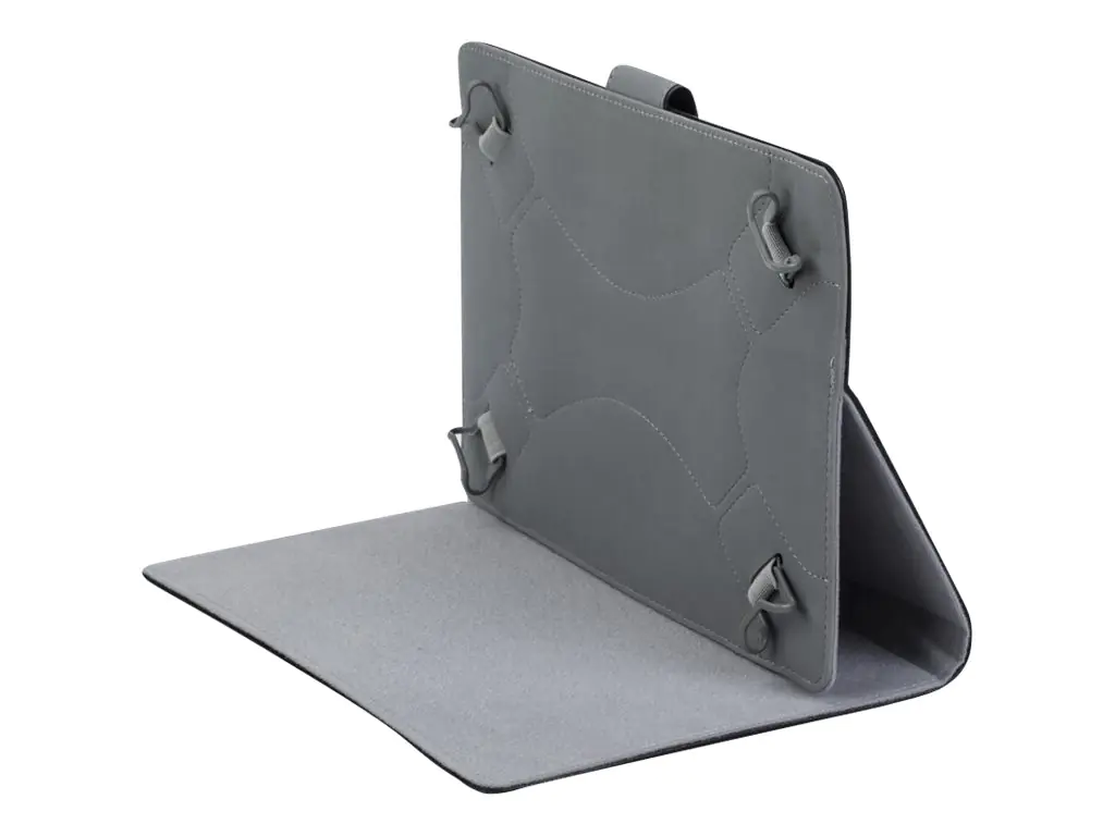 Riva Case 30 series 3017 - Flip-Hülle für Tablet - Polyurethan-Kunstleder - Schwarz - 10.1"