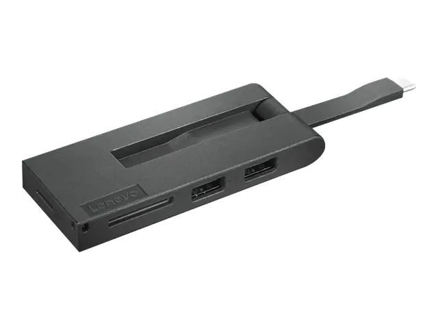 Lenovo - Port Replicator - USB-C - HDMI - für ThinkPad X1 Nano Gen 1 20UN, 20UQ; X1 Titanium Yoga Gen 1 20QA, 20QB; X12 Detachable 20UV