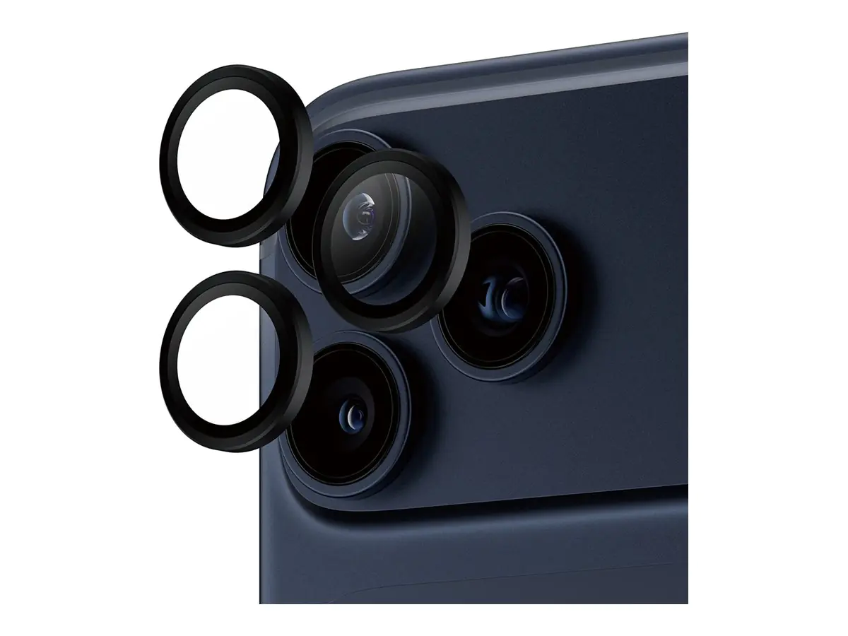 PanzerGlass Hoops Black Camera Lens Protector iPhone 17 Pro 17 Max