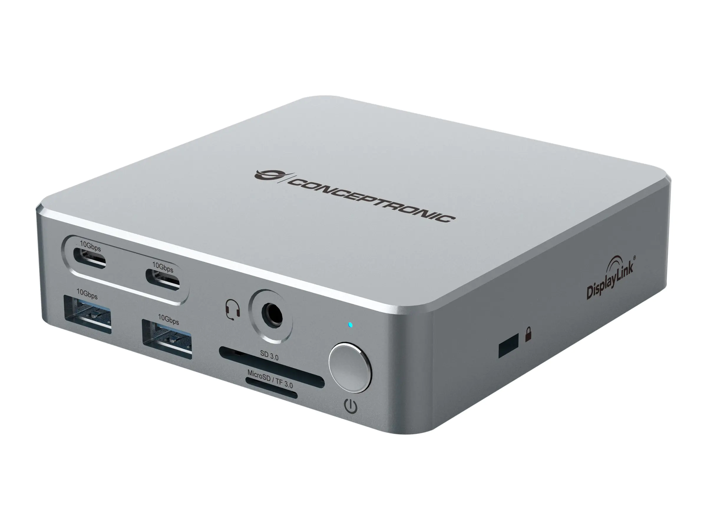 Conceptronic DisplayLink USB 3.2 Gen 2 D 15-in-1