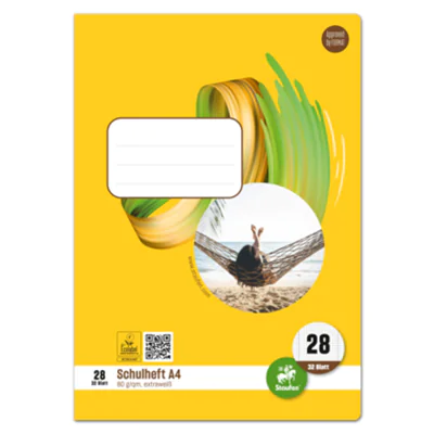 Format-X® Schulheft Style DIN A4 kariert 22 32 Bl.