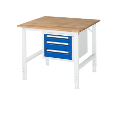 RAU Arbeitstisch Tom 1.000 x 760-1.080 x 1.000 mm (B x H x T)