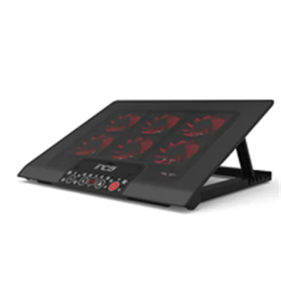 INCA Cian INCA 6X FAN, CONTROL PANEL, 2X USB, 6 STAGE GAMING NOTEBOOK COOLER 7"-17"