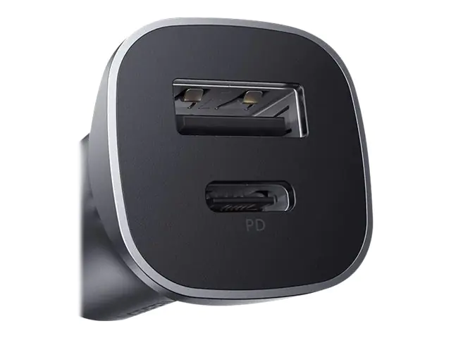 Ugreen Auto-Netzteil - 18 Watt - 3 A - QC 4.0, PD 3.0 - 2 Ausgabeanschlussstellen (USB, USB-C) 30780