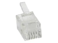 InLine - Telefonanschluss - RJ-10 (M) (Packung mit 10)