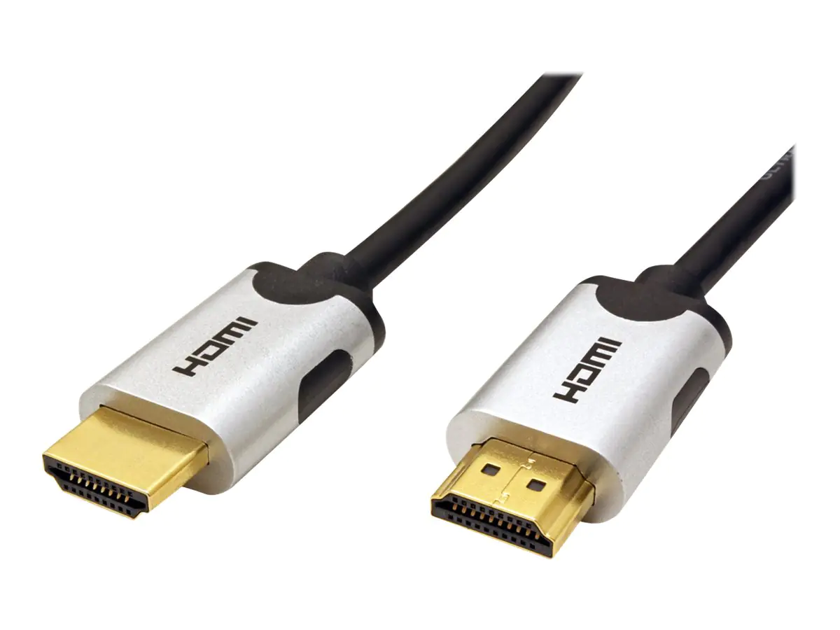 VALUE - Ultra High Speed - HDMI-Kabel - HDMI männlich zu HDMI männlich - 2 m - Doppelisolierung - Schwarz - 10K UWHD-Support (10.240 x 4.320)