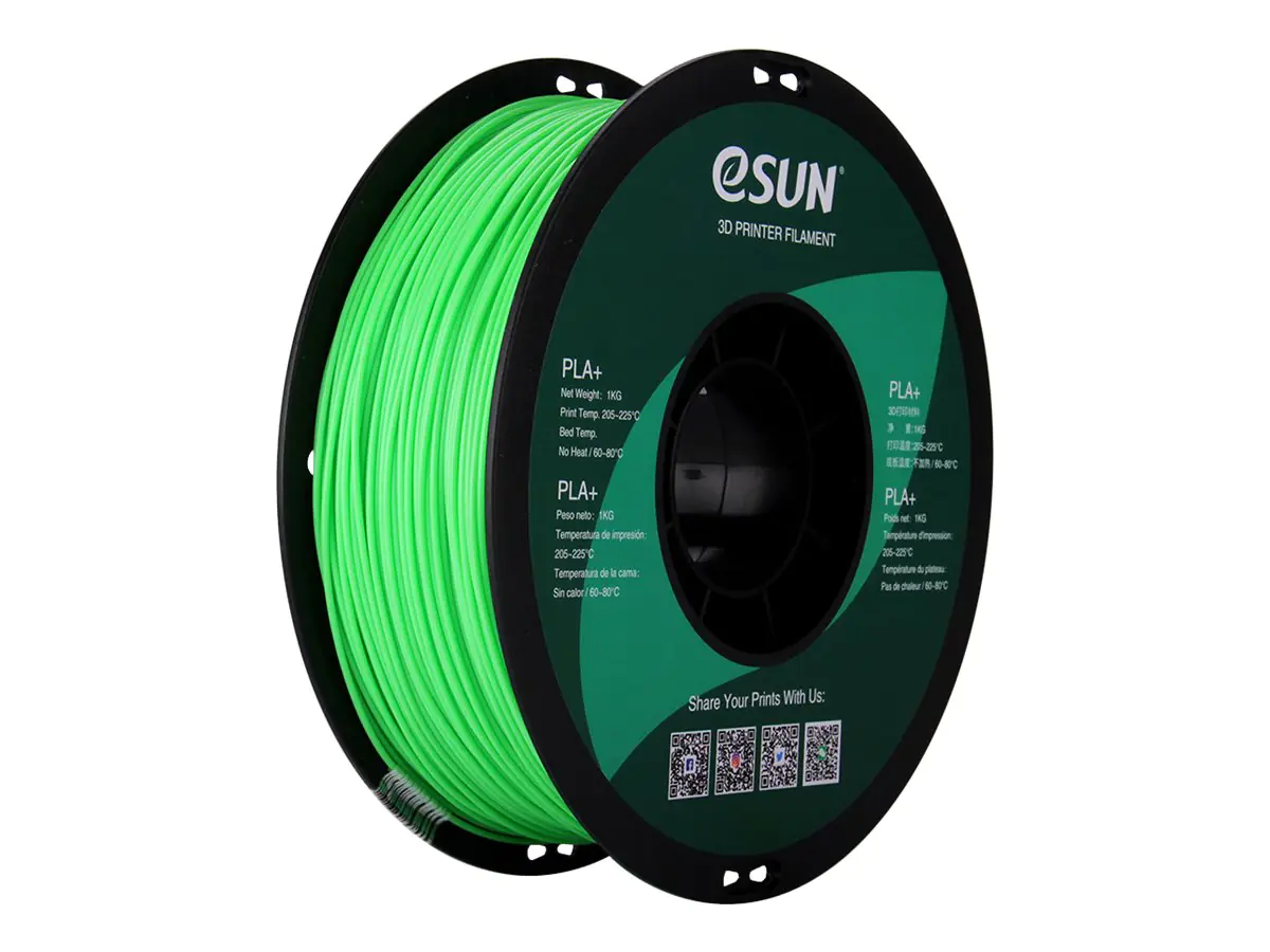 Esun Peak Green - 1 kg - PLA+ Filament (3D) PLA+175V1