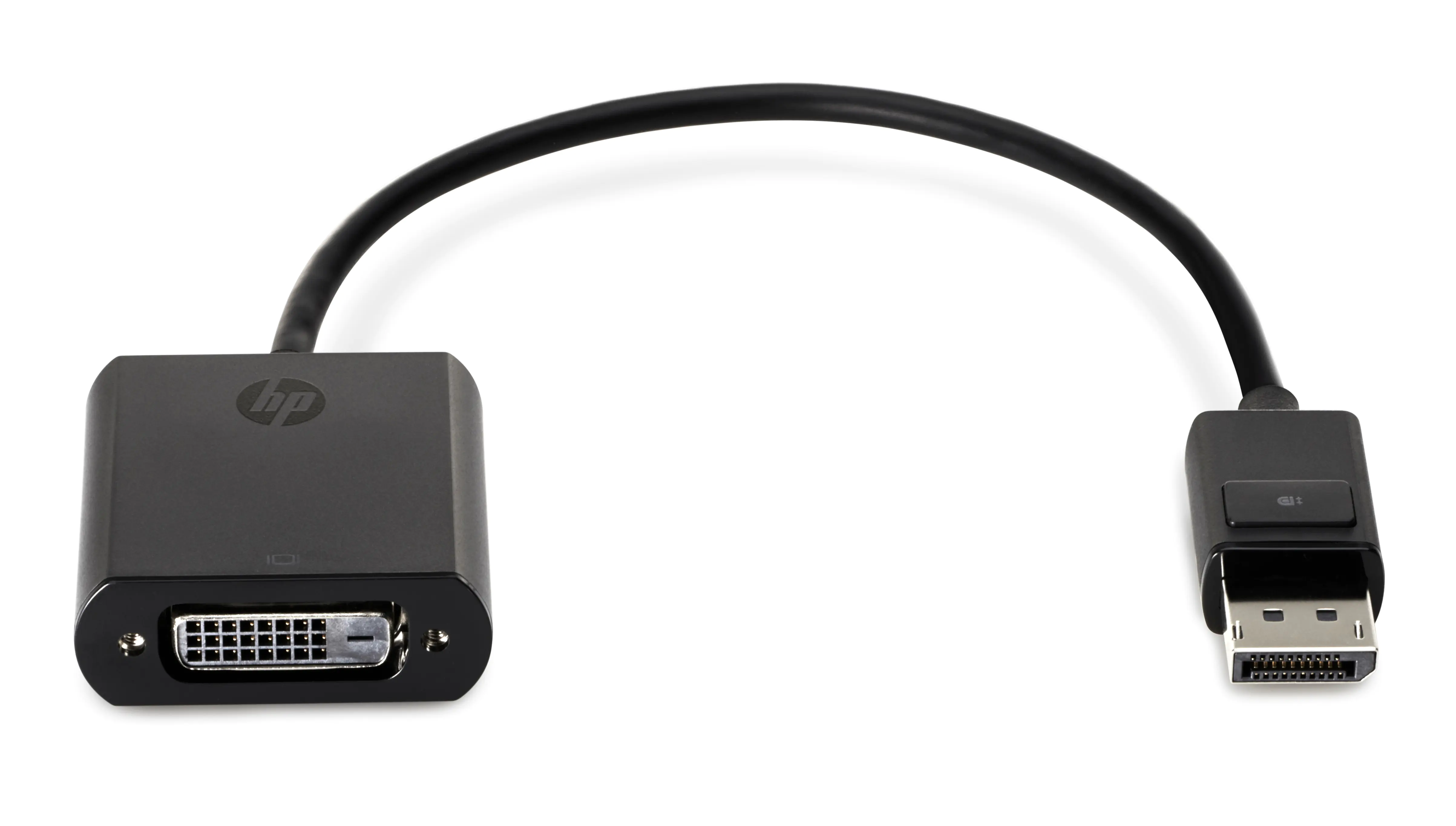 HP DisplayPort to DVI-D Adapter - DisplayPort-Adapter - Single Link - DisplayPort (M) zu DVI-D (W) - 19 cm - eingerastet