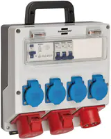Brennenstuhl 1154890010 - 2x CEE - 10x socket - IP44 - Weiß