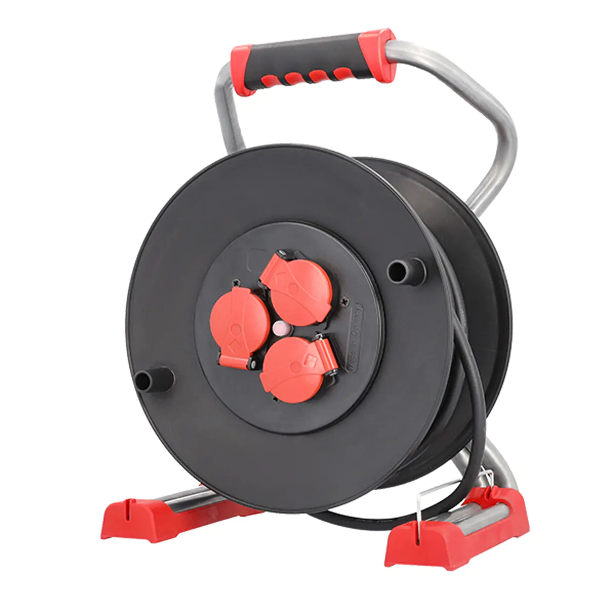 Bachmann 399.191 Profi-Kabeltrommel 3xCEE7/3