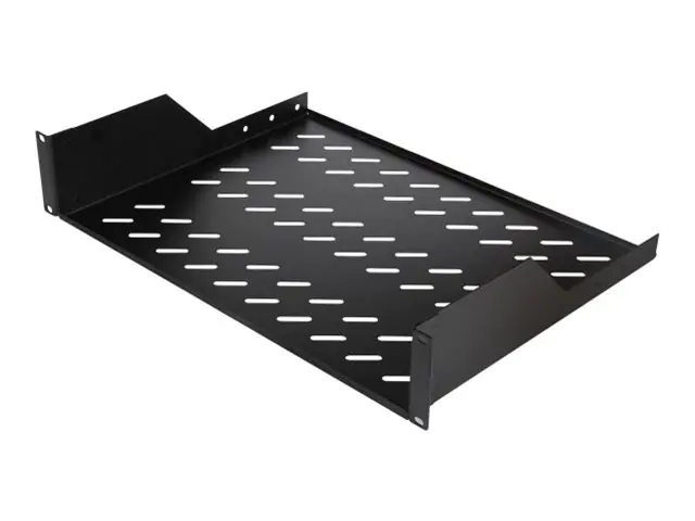 Equip Rack - Regal - 800 mm - Schwarz - 2U - 48.3 cm (19") EZFS-19-2-80-B
