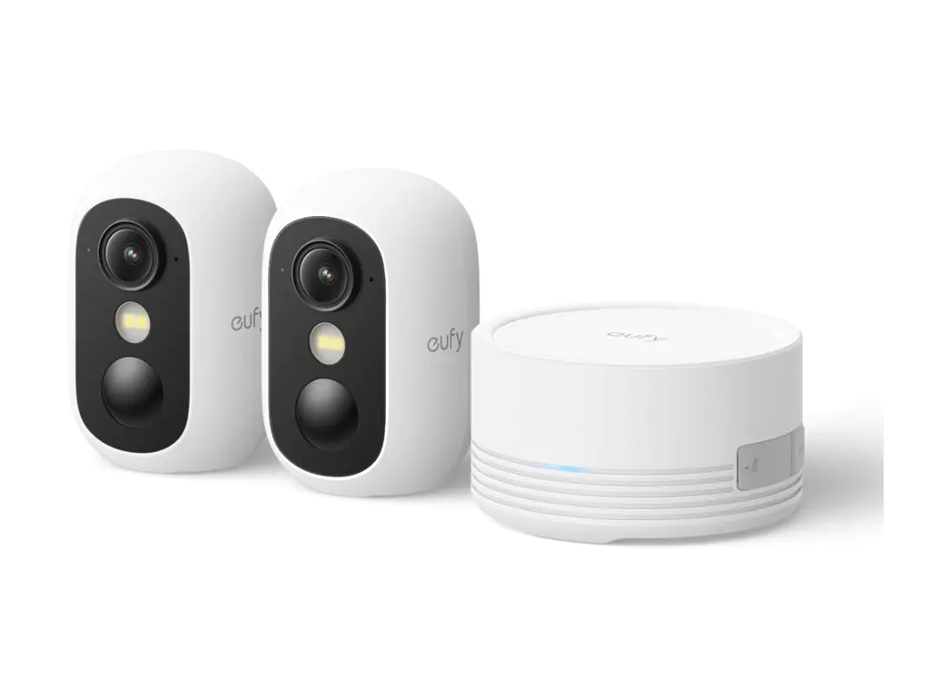 EUFY eufyCam C35 - 4 Kamera Kit - Netzwerk -Überwachungskamera - Außenbereich, Innenbereich