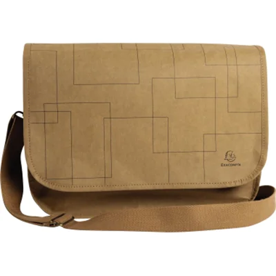 Exacompta Notebooktasche Eterneco® Außenmaße: 39 x 27 x 13 cm (B x H x T) Papier, latexbeschichtet braun