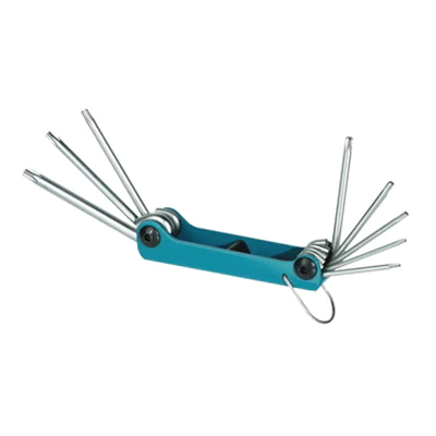 BRÜDER MANNESMANN WERKZEUGE Schlüsselsatz Torx T9-T40 Chrom-Vanadium-Stahl