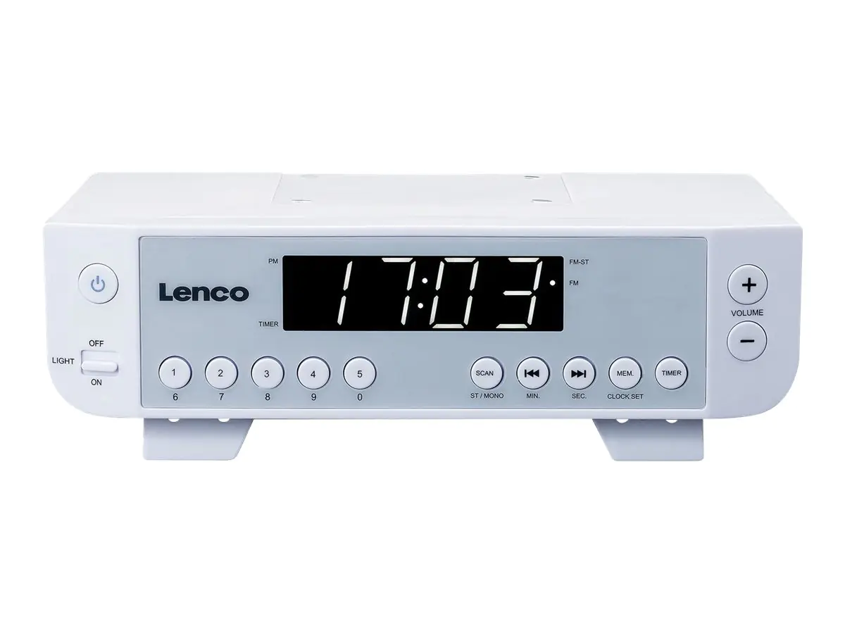 Lenco KCR-11 - Radio - 2 Watt - weiß