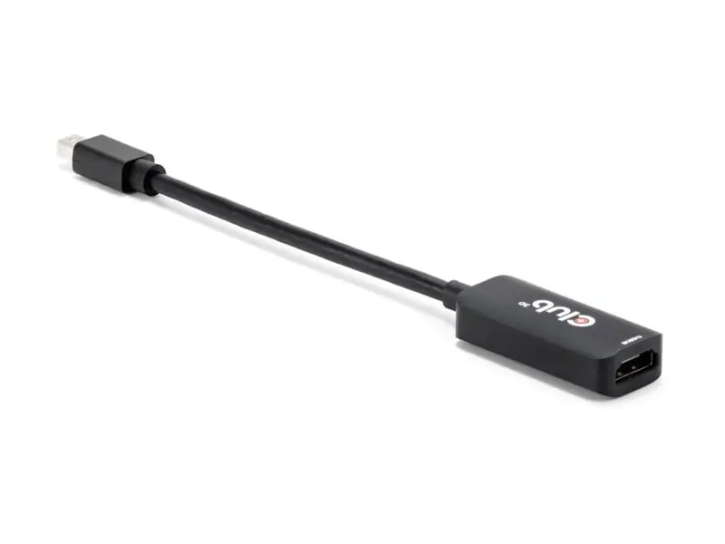 Club 3D CAC-1188 - Adapterkabel - Mini DisplayPort männlich zu HDMI weiblich - 9 cm - unterstützt 8K 60 Hz (7680 x 4320), unterstützt 4K 120 Hz (3840 x 2160), aktiv, Support Dynamic HDR10