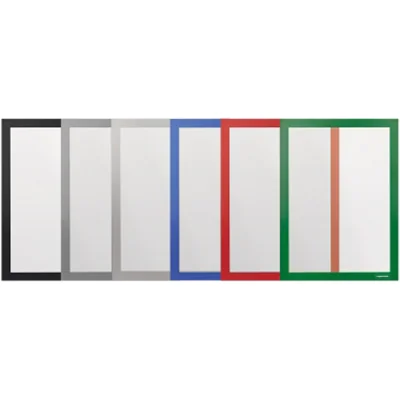 magnetoplan® Magnetrahmen magnetofix DIN A4 Polypropylen farbig sortiert 6 St./Pack.