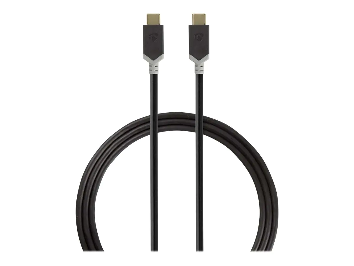 Nedis USB-Kabel - USB-C (M) zu USB-C (M)