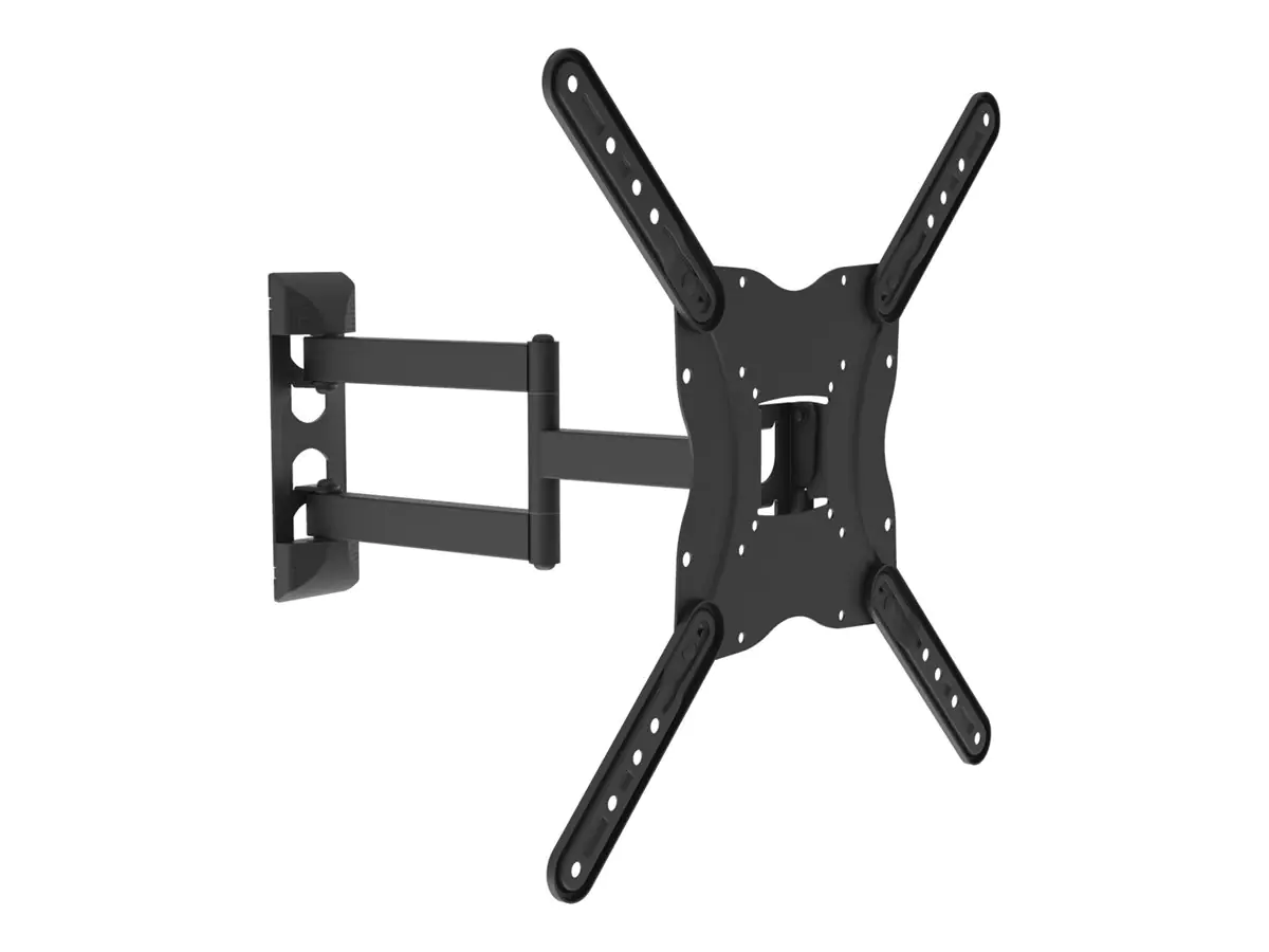 Equip Pro - Klammer - neigbar - für Flachbildschirm - Stahl - Schwarz - Bildschirmgröße: 58.4-139.7 cm (23"-55") 650407