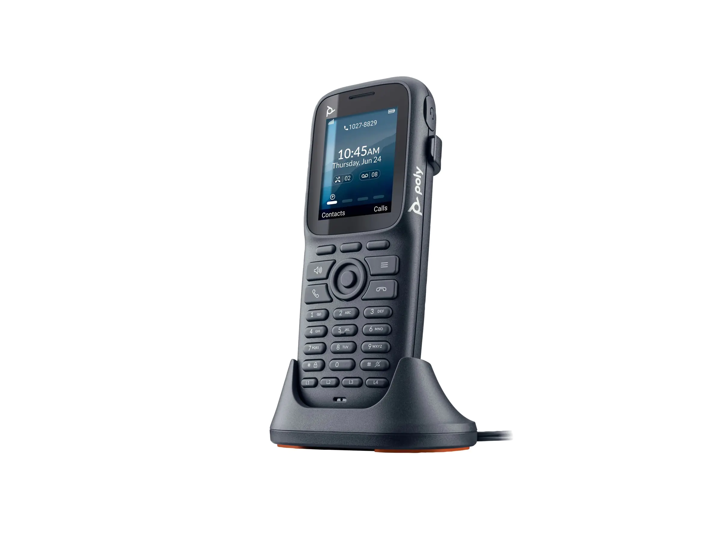 HP Poly Rove 20 - Schnurloses VoIP-Telefon mit Rufnummernanzeige/Anklopffunktion