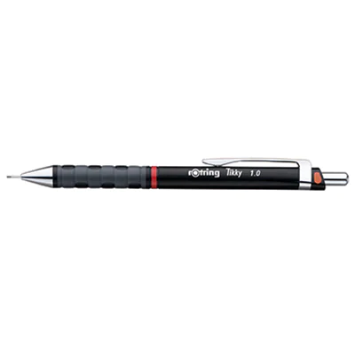 rOtring 1904697, Schwarz, Kunststoff, HB, 1 mm