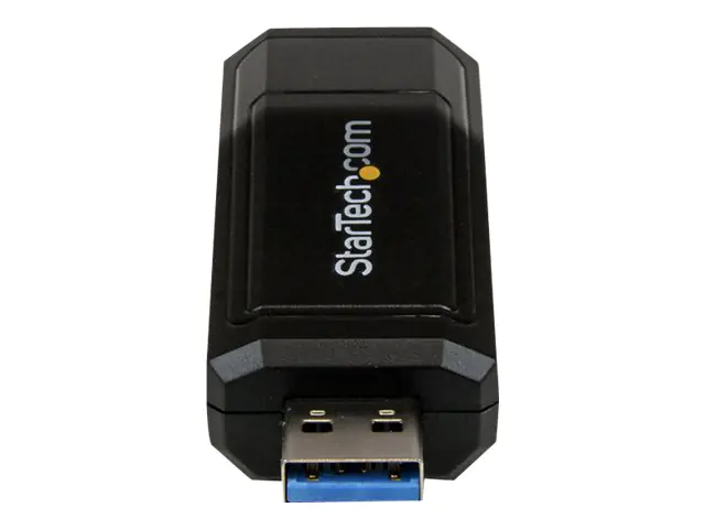 StarTech USB 3.0 auf Gigabit Ethernet Lan Adapter - 10/100/1000 NIC Netzwerkadapter - USB SuperSpeed auf RJ45 Stecker/Buchse - Netzwerkadapter - USB 3.0 - Gigabit Ethernet - Schwarz