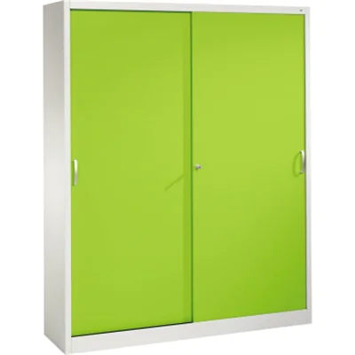 C+P Aktenschrank 214000S10202 2x5OH 1950x1600x400mm lgr/vgn