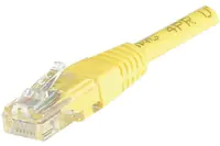 exertis Connect - Patch-Kabel - RJ-45 (M) zu RJ-45 (M) - 7 m - UTP - CAT 6 - Innen, geformt - Gelb